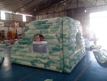 Υλικές Iinflatable αποθήκες Paintball, διογκώσιμες αποθήκες δεξαμενών PVC Paintball αθλητικών παιχνιδιών