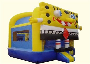 Ασφαλές εμπορικό χαριτωμένο σπίτι ψευτοπαλλικαράδων Spongebob διογκώσιμο για τα παιδιά